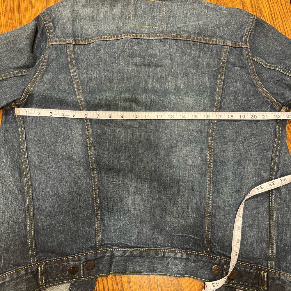 Levi's Indigo Denim Jacket - Picture 13 of 14